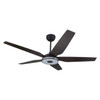 Elira 52" Black Outdoor Smart Ceiling Fan, LED Light Kit (VS525S-L13-B5-1)