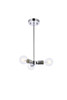Reyes 3 Lights Chrome Pendant (LD2337C)