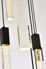 Elegant Furniture and Lighting Weston 16 Lights Pendant In Black (2067G36BK)