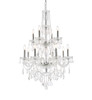 Giselle 12 Light Chrome Chandelier Clear Royal Cut Crystal (V7890D28C/RC)