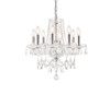 Princeton 8 Light Chrome Chandelier Clear Royal Cut Crystal (V7838D20C/RC)