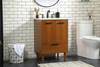 24 Inch Bathroom Vanity In Teak (VF47024MTK)