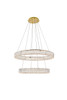 Monroe Integrated Led Chip Light Gold Chandelier Clear Royal Cut Crystal (3503G32G)