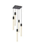 Weston 5 Lights Pendant In Black (2066D16BK)