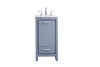 Filipo 18" Single Grey Bathroom Vanity (VF12818GR)
