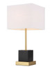 Lana 1 Light Brass Table Lamp (TL3037BR)