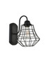 Elegant Furniture and Lighting Candor 1 Light Black Wall Sconce (LD4008W10BK)