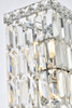 Maxime 2 Light Chrome Wall Sconce Clear Royal Cut Crystal (V2032W6C/RC)