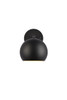 Othello 1 Light Black Wall Sconce (LD2355BK)
