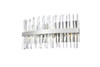 Serephina 24 Inch Crystal Bath Sconce In Chrome (6200W24C)