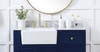 Elegant Furniture and Lighting 40 Inch Backsplash In Carrara White (BS1240CRA)