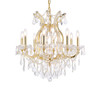 Maria Theresa 9 Light Gold Chandelier Clear Royal Cut Crystal (2800D26G/RC)