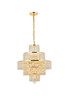 Maxime 13 Light Gold Chandelier With Clear Crystal (2039D20G/RC)