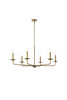 Cohen 42 Inch Pendant In Brass (LD812D42BR)