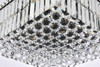 Maxime 20 Inch Black Chandelier (V2032D20BK/RC)