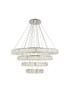 Monroe Integrated Led Chip Light Chrome Chandelier Clear Royal Cut Crystal (3503G41C)