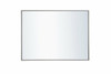 Monet Grey Rectangular Mirror (MR4071GR)