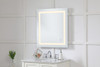 Helios 27In X 30In Hardwired Led Mirror With Touch Sensor And Color Changing Temperature 3000K/4200K/6400K  (MRE12730)