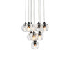 Eren 10 Lights Black Pendant (3505G11BK)