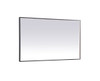 Pier 36X60 Inch Led Mirror With Adjustable Color Temperature 3000K/4200K/6400K In Black (MRE63660BK)