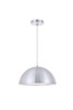 Circa 1 Light Burnished Nickel Pendant (LDPD2040BN)