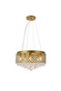 Tully 6 Lights Pendant In Brass (LD520D18BR)