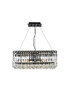 Maxime 20 Inch Black Chandelier (V2034D20BK/RC)