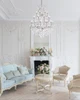 Elegant Furniture and Lighting Maria Theresa 28 Light Chrome Chandelier Clear Royal Cut Crystal (2800D38C/RC)