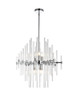 Sienna 23 Inch Crystal Rod Pendant In Chrome (2502D23C)