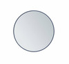 Eternity Blue Round Mirror (MR4041BL)