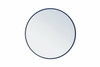 Eternity Blue Round Mirror (MR4034BL)