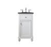 Otto 19" Single Antique White Bathroom Vanity (VF12319AW)