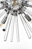 Sienna 46 Inch Crystal Rod Pendant In Chrome (2502D46C)