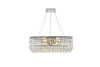 Maxime 6 Light Chrome Chandelier Clear Royal Cut Crystal (V2034D24C/RC)