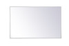 Monet White Rectangular Mirror (MR43048WH)
