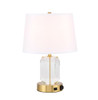 Wendolyn 1 Light Brass Table Lamp (TL3047BR)