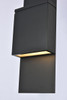Raine Integrated Led Wall Sconce  In Black (LDOD4024BK)