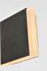 Elegant Furniture and Lighting Raine Integrated Led Wall Sconce In Black (LDOD4030BK)