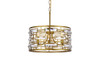 Kennedy 16.5 Inch Pendant In Brass (1108D16BR)