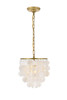 Selene 1 Light Brass Pendant (LD5050D10BR)