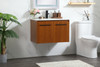 30 Inch Single Bathroom Vanity In Teak (VF44530MTK)