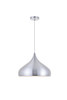 Circa 1 Light Burnished Nickel Pendant (LDPD2045BN)