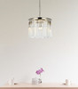 Sydney 6 Light Polished Nickel Pendant Clear Royal Cut Crystal (1208D20PN/RC)