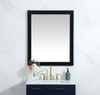 Aqua Vanity Mirror 30X36 Inch In Black (VM23036BK)