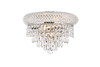 Primo 2 Light Chrome Wall Sconce With Clear Crystal (V1803W12C/RC)