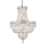 Tranquil 12 Light Chrome Pendant Clear Royal Cut Crystal (V2528D18C/RC)