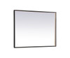 Pier 30X30 Inch Led Mirror With Adjustable Color Temperature 3000K/4200K/6400K In Black (MRE63030BK)