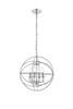 Wallace 4 Light Chrome Pendant (LD5055D16C)