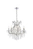 Maria Theresa 9 Light Chrome Chandelier Clear Royal Cut Crystal (2800D26C/RC)