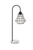 Candor 1 Light Black Table Lamp (LD4008T11BK)